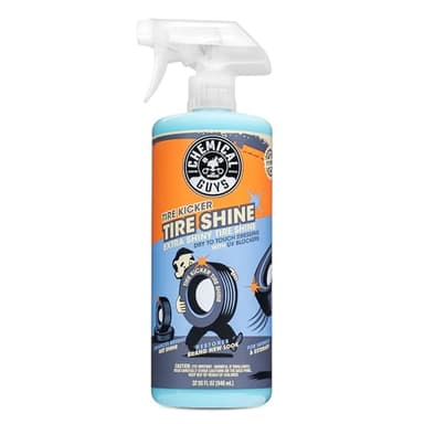 Chemical Guys Tire Kicker Sprayable Extra Glossy Tire Shine (Works on Rubber, Vinyl & Plastic) Safe for Cars, Trucks, Motorcycles, RVs & More, Extra Large Size 32 fl oz