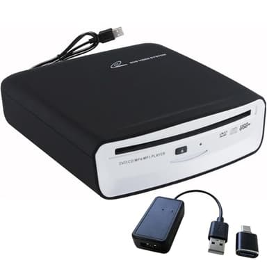 Portable CD Player for Car with Bluetooth and USB Connection,USB External Universal Cars CD Player for Car Audio Systems/TV/MacBook pro/Laptops Desktops/Bluetooth Speaker with Plug and Play