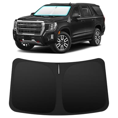 INSAUTO Custom Fit Windshield Sun Shade Accessories for GMC Yukon/Yukon XL 2021-2026, Foldable Front Window Sunshade, UV & Heat Reflector, Keeps Interior Cool, Includes Storage Bag