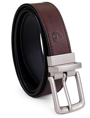 Timberland Classic Leather Reversible Belt Brown/Black 34
