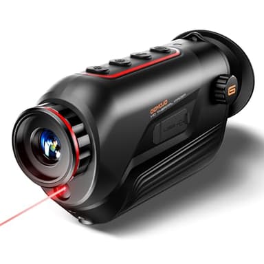 GOYOJO G215 Thermal Imaging Monocular for Hunting, 256x192 (50Hz) Infrared Night Vision Telescope, 15mm Focal Lens Thermal Scopes for Outdoor Night Vision Camera Telescope