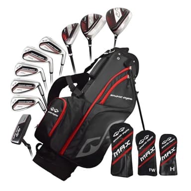 Snake Eyes Golf MAX Teen Complete Set W/Bag Uniflex