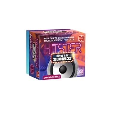 Hitster, Movies & TV Soundtracks, Expansion Set, Party Game, Music Game, Action Game