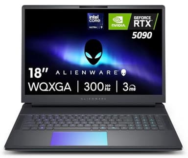 Dell Alienware 18 Area-51 Gaming Laptop 18" (Intel Ultra 9 275HX, GeForce RTX 5090, 64GB DDR5, 2TB SSD, Windows 11