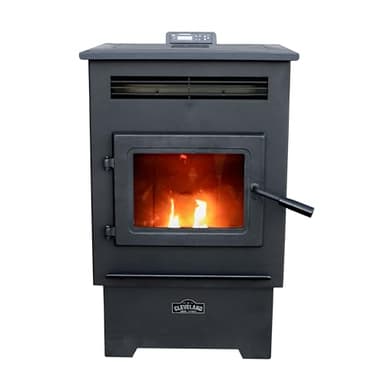 Cleveland Iron Works Medium Pellet Stove - 60lb Hopper