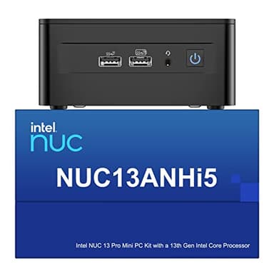 Intel NUC 13 Pro， for ASUS NUC 13 Pro NUC13ANHi5 Arena Canyon Mini PC, Core i5-1340P, 16GB RAM, 512GB SSD, Mini Computers Win 11 Pro for Business Home Office, Support 8K/4K Quad Display/Wifi 6E/BT 5.3