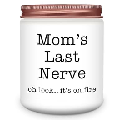 Homsolver Gifts for Mom from Daughter Son, Best Mom Gifts, Funny Mom, Birthday Thanksgiving for Mom Stepmother Adoptive Mother, Mom's Last Nerve