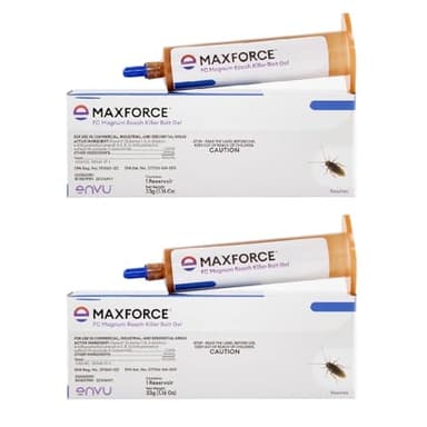 ENVU Maxforce Fc Magnum Cockroach German Roach Control Gel Bait - 2 Tubes 1 Plunger
