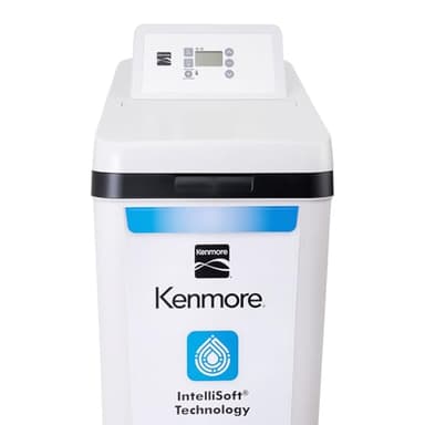 Kenmore 420 Water Softener System – 40,000 Grain Capacity with Salt Saving Technology – Whole Home Hard Water & Iron Reduction – Compact, Easy Install
