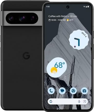 Google Pixel 8 Pro 512GB (Unlocked) - Obsidian (Pre-Owned) (Renewed)