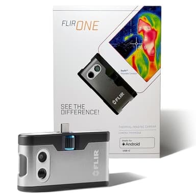 Flir One - Thermal Imaging Camera for Android Smartphones (USB-C), 240x180 Super Resolution (80x60 Native IR)
