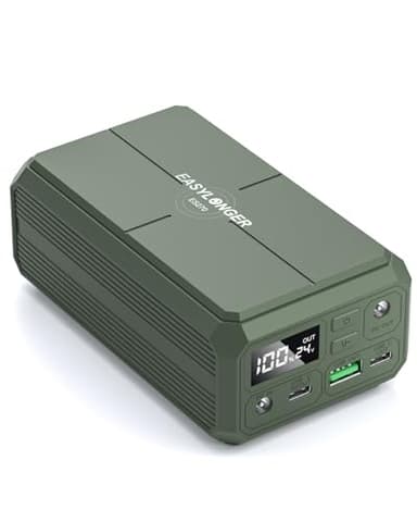 EASYLONGER ES270 CPAP Battery for Air-travel, 99.9Wh CPAP Battery for Camping, PD 100W CPAP Power Bank for ResMed AirMini, AirSense 11, AirSense10, AirCurve 10/11, Luna TravelPAP, Philips DreamStation