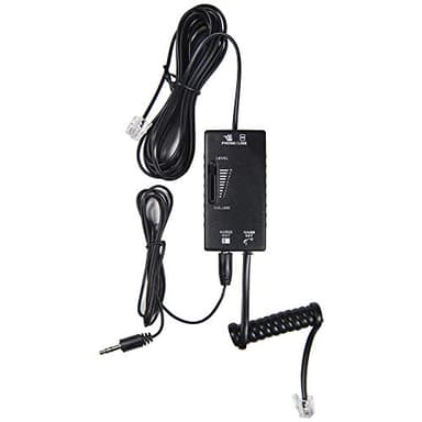 ECS Telephone Recorder Adapter for Landline, 3.5mm Adapter only