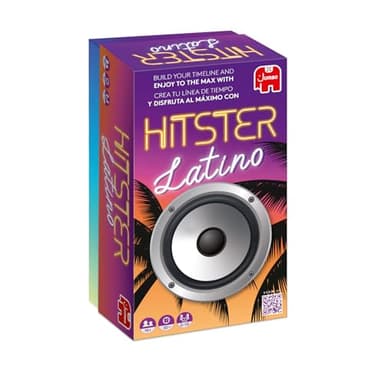 Jumbo Hitster - Latino, Fun Music Quiz Card Game, 2-10 Players - 300 Latin Music Hits - Great for Adult and Family Game Nights (US Edition)