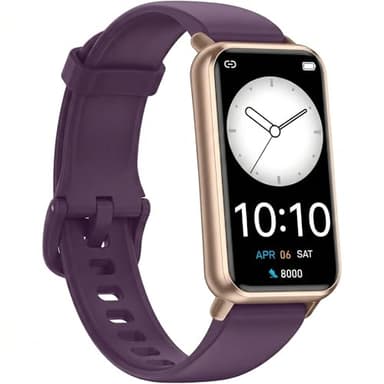 Long Battery Pedometer Watch 14 Days Battery Life, Slim Design No App/Phone Required Fitness Tracker, 50 Meters Waterproof Smart Watch, Heart Rate & Blood Oxygen Monitor Step Counter for Men Women
