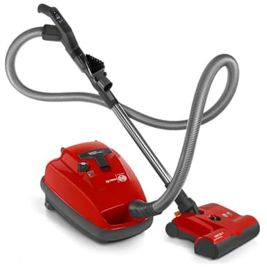 SEBO 9687AM AIRBELT K3 Premium Canister Vacuum Cleaner with 7-Year Motor Warranty, Comes with Powerful ET-1 Powerhead for Pets and Carpeting + Parquet Brush, 37-Foot Operating Radius, Made in Germany