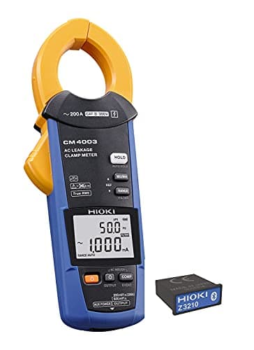 Hioki CM4003-90 - Leakage Clamp Meter (200 A AC) with Wireless Adapter
