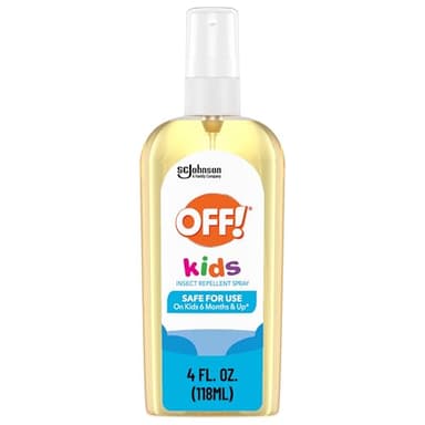 OFF! Kids Mosquito & Tick Repellent Spray, Botanically Inspired, Safe for Use On Kids, 4 oz