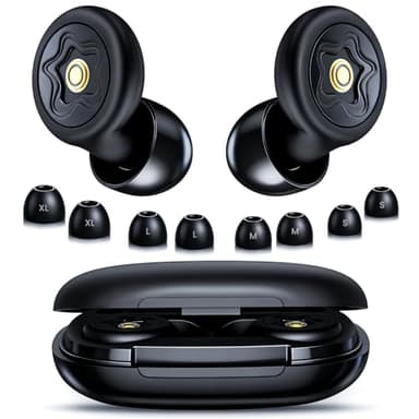 YUMICO Motorcycle Ear Plugs, 50dB Wind Noise Reduction Reusable Silicone Earplugs for Riding, Sleeping, Snoring, Work & Travel, Filtered Noise Cancelling Hearing Protection for Motorcyclists