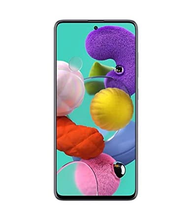 SAMSUNG Galaxy A51 128GB (6.5 inch) Display Quad Camera 48MP A515U Black Unlocked (Renewed), A51 128GB A515U