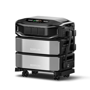 EF ECOFLOW 12288Wh Power Station: Delta Pro Ultra X (1x Inverter + 2 x Batteries), 12000W Solar Generator for Home Battery Backup, Expandable to 180kWh, Outdoor & Camping Battery Power Supply