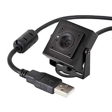 Arducam 16MP Autofocus USB Camera with Mini Metal Case, 1/2.8" IMX298 Mini UVC USB2.0 4K Video Webcam with Microphone, 3.3ft/1m Cable for Windows, Linux, Android, and Mac OS