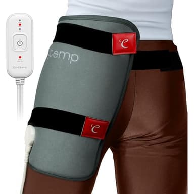 Comfytemp Hip Heating Pad, HSA Store Eligible Items，Birthday Christmas Gift for Mom Women Wife Men Dad, FSA Eligible Hip Brace for Lower Back Thigh Buttock Electric HSA Heat Pad Hot Relax (L/XL)
