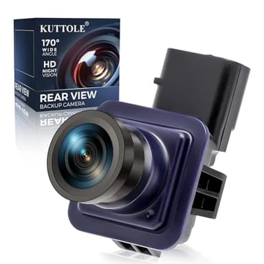 KUTTOLE Backup Camera Compatible with Ford Edge 2011 2012 2013 2014 2015 Lincoln MKX 2011 2012 2013 170° Wide Angle Rear View Parking Assist Camera Edge Accessories BT4Z-19G490-B FL1T-19G490-AC