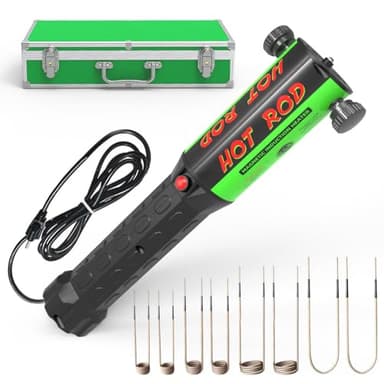 Magnetic Induction Heater Kit - 1200W 110V Hand Held Automotive Heat Tool For Rusty Screw Removing with 8 Coils and Box