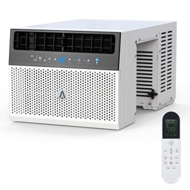 6000 Btu U-Shaped Window Air Conditioner, WiFi & App Control, Ultra Quiet, Enabled Saddle Window AC Unit Cools Up to 300 Sq. ft, Cooling, Dehumidifier, Flexible for Home/Office