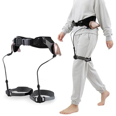 THOUSANDSUNNY Exoskeleton for Walking, Leg Powered Wearable Robotic Bionic Exoskeleton Walking Assist Device