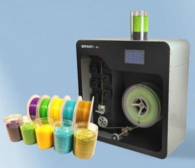 3dpany C1 3D Printer Extruder Maker 1.75mm Waste Recycling Machine 400g/h