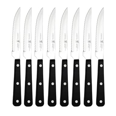 HENCKELS Razor-Sharp Steak Knife Set of 8, German Engineered Informed by 100+ Years of Mastery