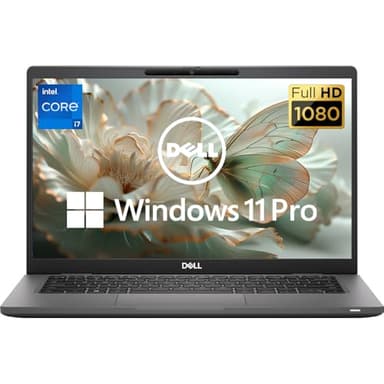 Dell Latitude 7320 13.3" FHD Business Laptop Computer, 11th Gen Core i7-1185G7 Notebook PC, 16GB RAM, 512GB SSD, Backlit Keyboard, Webcam, WiFi&BT, Windows 11 Pro (Renewed)