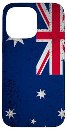 Grunge Australia Flag Vintage Sydney Aussie Gift Case for iPhone 14 Pro Max