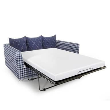 ArtleTa-Zg 4.5 Inch Memory Foam Sofa Bed Replacement Mattress for Twin Size Sleeper | Oeko-TEX| CertiPUR-US Certified | Washable Cover(Sofa Not Included)