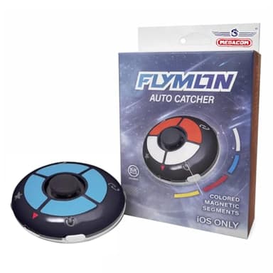 megacom FLYMON – Poket Go Auto Catcher | Earn Candy, XP & Stardust | AR Exploration Enhancer | Portable Location Navigation Assistant-Based AR Games | USB-C Charging | iOS Only | Flymon App (Black)