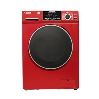 Equator All-in-One Compact Washer Dryer Combo, Vented & Ventless Convertible, 1.62 Cu.Ft, Sanitize, Allergen & PET Cycle, 110V, for Apartment, Condo, RV, Tiny Home & Small Spaces (Merlot)