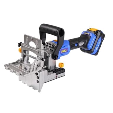 Steel Force DJ184 Dual Spindle Dowel Jointer,Wood Dowels Joiner Brushless Cordless with 20V 5.0Ah Battery and Charger