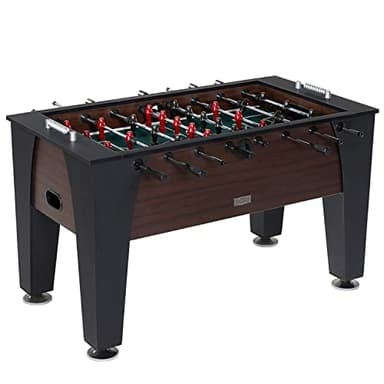 Barrington 58” Richmond Foosball Table Competition Size, Durable and Stylish with Tabletop Sports Soccer Balls, Perfect for Family Game Rooms