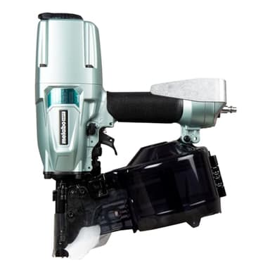Metabo HPT Siding/Light Framing Coil Nailer, Pro-Preferred Pneumatic Power Nailers for Versatile Siding and Framing Tasks, Tool For 16° Wire 1-3/4"-3" and 15° Plastic to 1-3/4" - 2/14" Nails, NV75A5