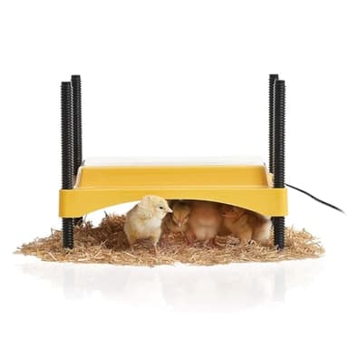 Brinsea Ecoglow Safety 600 Chick or Duckling Brooder, Adjustable Height & Angle Brooder Plate, Ideal for Chicken Coops Poultry Heating with Safety Indicator, 12 Watts