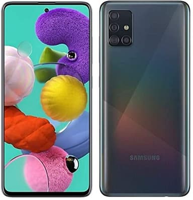 Samsung Galaxy A51 128GB 6.5" 4G LTE Unlocked, Black (Renewed)