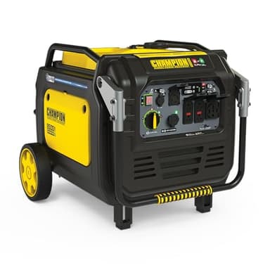 Champion Power Equipment 8500-Watt Electric Start Dual Fuel Home Backup Portable Inverter Generator with Quiet Technology and CO Shield