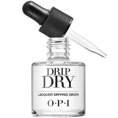OPI Drip Dry Polish Drying Drops | Nail Polish Quick Drying Drops | Speeds Up Manicure Drying Time | 8ml/0.28 fl oz