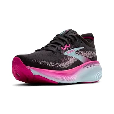Brooks Women’s Adrenaline GTS 25 Supportive Running & Walking Shoe - Black/Cyber Pink/Iced Aqua - 9 Medium