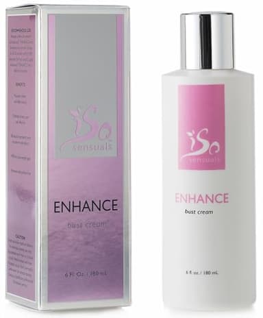 IsoSensuals ENHANCE - Rapid-Action Breast Enlargement Cream for Quick Growth - Lifting and Firming Breast Enhancement Cream - Generous 2 Month Supply