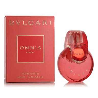 Omnia - Coral by Bvlgari for Women - 3.4 oz EDT Spray