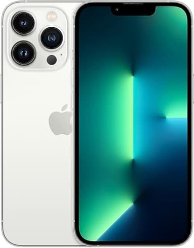 Apple iPhone 13 Pro, 256GB, Silver - Unlocked (Renewed)