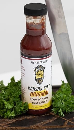 Sauce King Kansas City Low Sodium Barbecue Sauce
